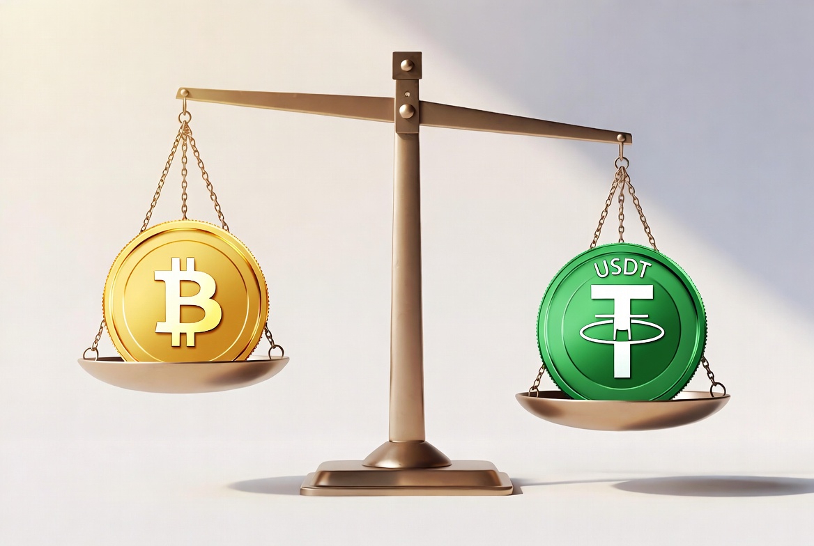 tilt of BTC vs stablecoins tilt of BTC vs stablecoins